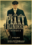 TV series peaky blinders poster wall decor kraft paper print retro poster wall art romm decor - one46.com.au