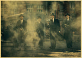 TV series peaky blinders poster wall decor kraft paper print retro poster wall art romm decor - one46.com.au