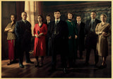 TV series peaky blinders poster wall decor kraft paper print retro poster wall art romm decor - one46.com.au