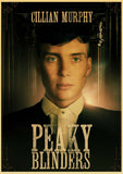 TV series peaky blinders poster wall decor kraft paper print retro poster wall art romm decor - one46.com.au