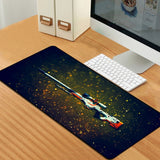 Large Gaming Mouse Pad Locking Edge CSGO Mice Keyboard Desk Protector Rubber Mat Gamer Anti-slip Mousepad XL For Dota 2 80x30cm - one46.com.au