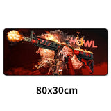 Large Gaming Mouse Pad Locking Edge CSGO Mice Keyboard Desk Protector Rubber Mat Gamer Anti-slip Mousepad XL For Dota 2 80x30cm - one46.com.au