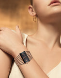 NEW Rose Gold Women's Bracelet Watch 2019 Unique Ladies Watches Full Steel Wristwatches Women Watches Clock bayan kol saati - one46.com.au