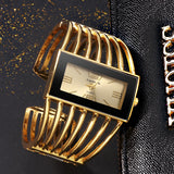 NEW Rose Gold Women's Bracelet Watch 2019 Unique Ladies Watches Full Steel Wristwatches Women Watches Clock bayan kol saati - one46.com.au