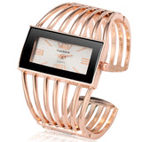 NEW Rose Gold Women's Bracelet Watch 2019 Unique Ladies Watches Full Steel Wristwatches Women Watches Clock bayan kol saati - one46.com.au