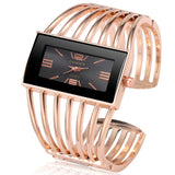 NEW Rose Gold Women's Bracelet Watch 2019 Unique Ladies Watches Full Steel Wristwatches Women Watches Clock bayan kol saati - one46.com.au