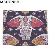 Meijuner Indian Mandala Tapestry Wall Hanging Beach Blanket Hippie Elephant Tapestry Home Decorative Bohemian Decorative MJ144 - one46.com.au