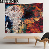 Meijuner Indian Mandala Tapestry Wall Hanging Beach Blanket Hippie Elephant Tapestry Home Decorative Bohemian Decorative MJ144 - one46.com.au