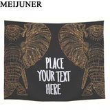 Meijuner Indian Mandala Tapestry Wall Hanging Beach Blanket Hippie Elephant Tapestry Home Decorative Bohemian Decorative MJ144 - one46.com.au