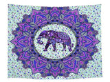 Meijuner Indian Mandala Tapestry Wall Hanging Beach Blanket Hippie Elephant Tapestry Home Decorative Bohemian Decorative MJ144 - one46.com.au