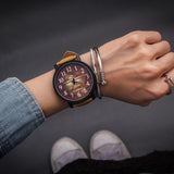Fashion Wrist Watch Women Watch Ladies Quartz Wristwatches For Woman Clock Female Hours Hodinky Montre Femme Large Dial PU - one46.com.au