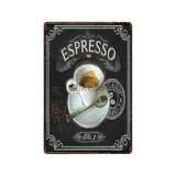 [ Mike86 ] Coffee Menu Cake Food Metal Sign Home Store Farm Decor Vinage shabby chic  Wall Poster Art 20*30 CM FG-260 - one46.com.au