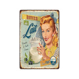 [ Mike86 ] Coffee Menu Cake Food Metal Sign Home Store Farm Decor Vinage shabby chic  Wall Poster Art 20*30 CM FG-260 - one46.com.au
