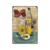 [ Mike86 ] Coffee Menu Cake Food Metal Sign Home Store Farm Decor Vinage shabby chic  Wall Poster Art 20*30 CM FG-260 - one46.com.au
