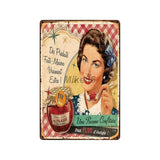 [ Mike86 ] Coffee Menu Cake Food Metal Sign Home Store Farm Decor Vinage shabby chic  Wall Poster Art 20*30 CM FG-260 - one46.com.au