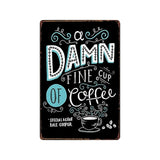 [ Mike86 ] Coffee Menu Cake Food Metal Sign Home Store Farm Decor Vinage shabby chic  Wall Poster Art 20*30 CM FG-260 - one46.com.au