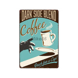 [ Mike86 ] Coffee Menu Cake Food Metal Sign Home Store Farm Decor Vinage shabby chic  Wall Poster Art 20*30 CM FG-260 - one46.com.au
