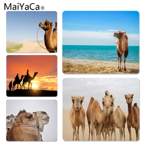 MaiYaCa Top Quality Camel by the lake Unique Desktop Pad Game Mousepad Size for 180x220x2mm and 250x290x2mm Rubber Mousemats - one46.com.au