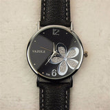 YAZOLE Women Bracelet Watch Leather Crystal Wrist Watch Women Dress Ladies Quartz Watches relogio feminino Dropshiping #D - one46.com.au