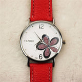 YAZOLE Women Bracelet Watch Leather Crystal Wrist Watch Women Dress Ladies Quartz Watches relogio feminino Dropshiping #D - one46.com.au