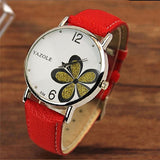 YAZOLE Women Bracelet Watch Leather Crystal Wrist Watch Women Dress Ladies Quartz Watches relogio feminino Dropshiping #D - one46.com.au
