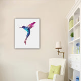 Frameless Colored bird Canvas Painting Oil Painting Print Naturally Home Decor Art Picture Wall For Living Room Unique Gift - one46.com.au