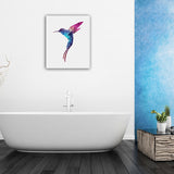 Frameless Colored bird Canvas Painting Oil Painting Print Naturally Home Decor Art Picture Wall For Living Room Unique Gift - one46.com.au
