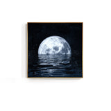 Space Astronaut Planet Canvas Painting Moon Eclipse Posters And Print Modern Wall Art Picture For Living Room Studio Aisle Decor - one46.com.au