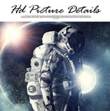 Space Astronaut Planet Canvas Painting Moon Eclipse Posters And Print Modern Wall Art Picture For Living Room Studio Aisle Decor - one46.com.au