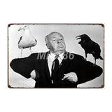 [ Mike86 ] Alfred Hitchcock Bird Metal Poster Retro art Wall home Vintage Tin Sign Decoration   FG-222 - one46.com.au