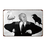 [ Mike86 ] Alfred Hitchcock Bird Metal Poster Retro art Wall home Vintage Tin Sign Decoration   FG-222 - one46.com.au