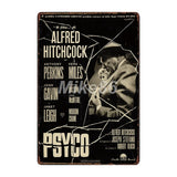 [ Mike86 ] Alfred Hitchcock Bird Metal Poster Retro art Wall home Vintage Tin Sign Decoration   FG-222 - one46.com.au