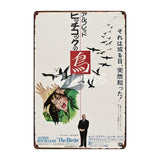 [ Mike86 ] Alfred Hitchcock Bird Metal Poster Retro art Wall home Vintage Tin Sign Decoration   FG-222 - one46.com.au