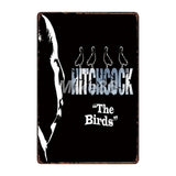 [ Mike86 ] Alfred Hitchcock Bird Metal Poster Retro art Wall home Vintage Tin Sign Decoration   FG-222 - one46.com.au