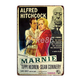 [ Mike86 ] Alfred Hitchcock Bird Metal Poster Retro art Wall home Vintage Tin Sign Decoration   FG-222 - one46.com.au