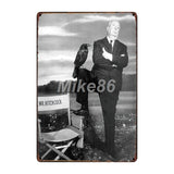 [ Mike86 ] Alfred Hitchcock Bird Metal Poster Retro art Wall home Vintage Tin Sign Decoration   FG-222 - one46.com.au