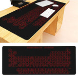MaiYaCa New Designs Periodic Table of Elements Keyboard Gaming MousePads Size for 300x700x2mm and 300x900x2mm Mousepad - one46.com.au