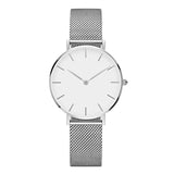 Fashion Big Brand Women Stainless Steel Strap Quartz Wrist Watch Luxury Simple Style Designed Watches Women's Clock - one46.com.au