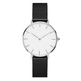 Fashion Big Brand Women Stainless Steel Strap Quartz Wrist Watch Luxury Simple Style Designed Watches Women's Clock - one46.com.au