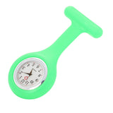 Silicone Nurse Watch Brooch Tunic Fob Ladies 2018 Souvenir Birthday Gifts Quartz Women's Student Beautiful WristWatch clock #D - one46.com.au