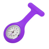 Silicone Nurse Watch Brooch Tunic Fob Ladies 2018 Souvenir Birthday Gifts Quartz Women's Student Beautiful WristWatch clock #D - one46.com.au