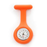 Silicone Nurse Watch Brooch Tunic Fob Ladies 2018 Souvenir Birthday Gifts Quartz Women's Student Beautiful WristWatch clock #D - one46.com.au