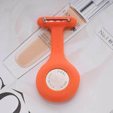 Silicone Nurse Watch Brooch Tunic Fob Ladies 2018 Souvenir Birthday Gifts Quartz Women's Student Beautiful WristWatch clock #D - one46.com.au