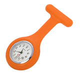 Silicone Nurse Watch Brooch Tunic Fob Ladies 2018 Souvenir Birthday Gifts Quartz Women's Student Beautiful WristWatch clock #D - one46.com.au