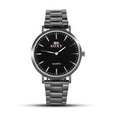 Mens Watches Top Brand Luxury Men's Watch Men Watch Fashion Black Stainless Steel Watch Men Clock kol saati relogio masculino - one46.com.au