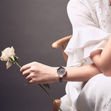 NAVIFORCE Women Fashion Blue Quartz Watch Lady Leather Watchband High Quality Casual Waterproof Wristwatch Gift for Wife 2019 - one46.com.au