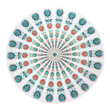 Round Mat Scarve Mandala Tapestry Beach Picnic Throw Rug Blanket Bohemia Grassplot Mats DC112 - one46.com.au