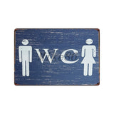 [ Mike86 ] ANGERY GAMER Stop Fart Toilet Beware Christmas Funny Metal Sign Home Retro wall Painting art Decor Poster Art FG-509 - one46.com.au