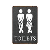 [ Mike86 ] ANGERY GAMER Stop Fart Toilet Beware Christmas Funny Metal Sign Home Retro wall Painting art Decor Poster Art FG-509 - one46.com.au