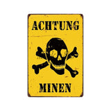 [ Mike86 ] ANGERY GAMER Stop Fart Toilet Beware Christmas Funny Metal Sign Home Retro wall Painting art Decor Poster Art FG-509 - one46.com.au